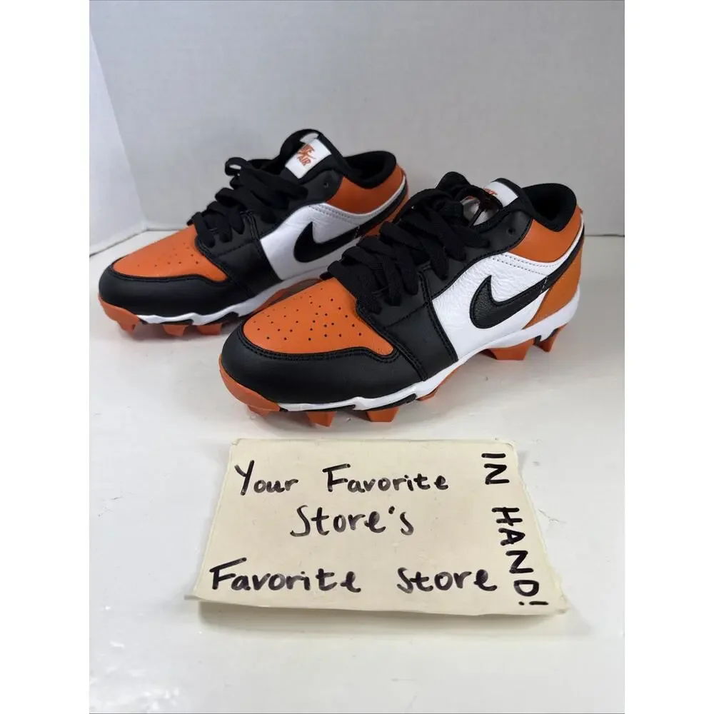 Jordan 1 Low Youth Multisport Cleat Starfish 5.5Y HF6885-801 Football Baseball